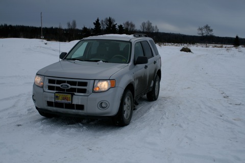 Our trusty Ford Escape rental