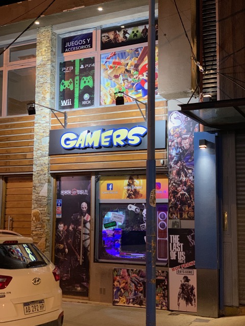 Gamers store in town