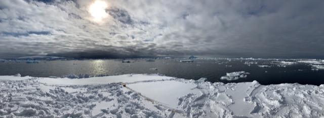 View from the sea ice