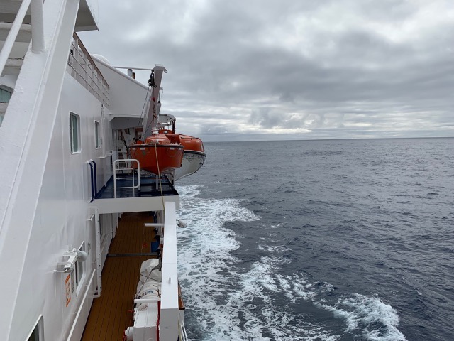 Calm seas in the Drake Passage