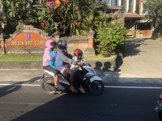 4 people on one scooter