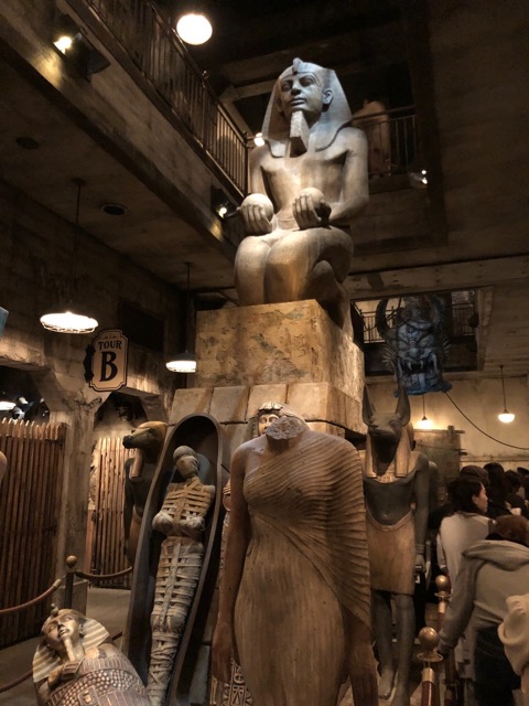 Sphinx inside the Tower of Terror