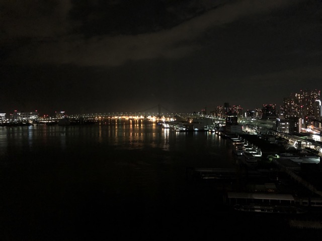 Tokyo Harbor at Night