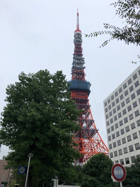 Approaching Tokyo Tower
