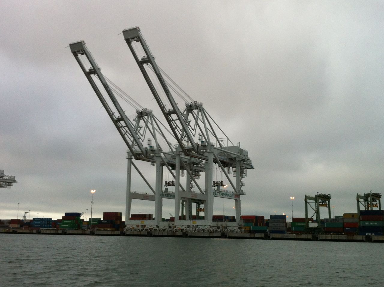 Port of Oakland Cranes