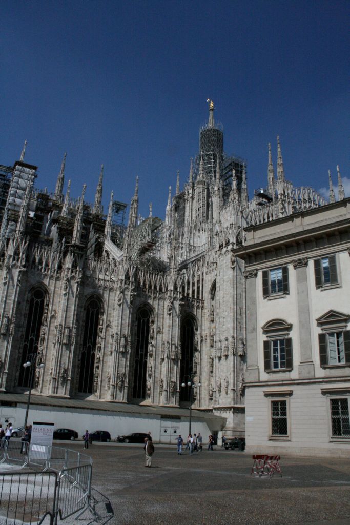 Right side of the duomo