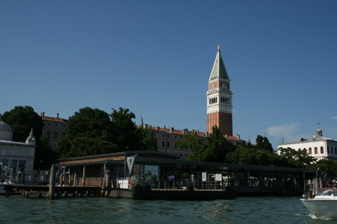 San Marco Square from the water