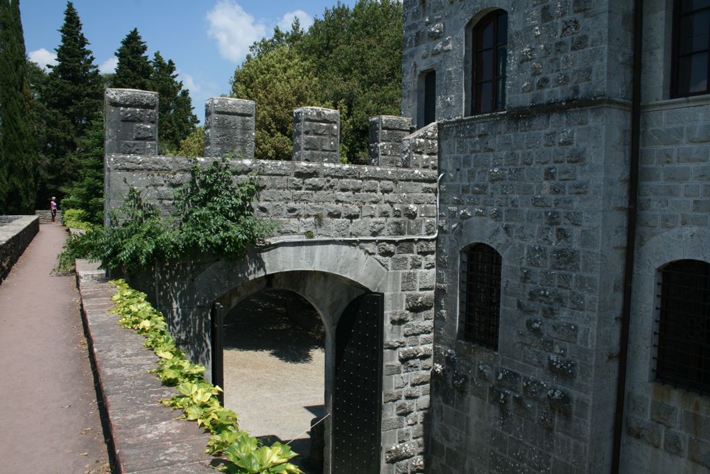 Outer edge of castle