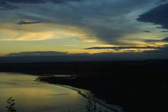 IMG_0719 Sunset at Lake Elementitia