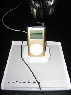 Gold iPod mini