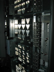 Door of the tape library