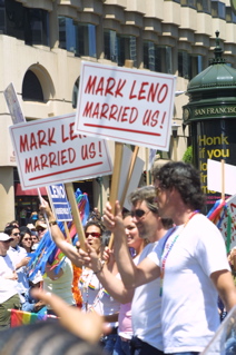 Mark Leno Married Us!