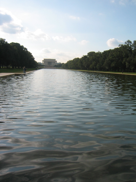 Lincoln Memorial from the reflecting pool