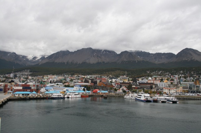 The town of Ushuaia