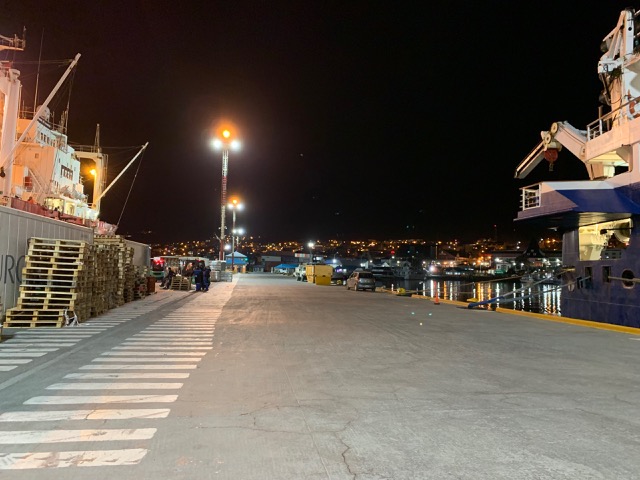 The pier at night