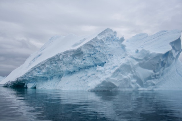 Iceberg with reflection