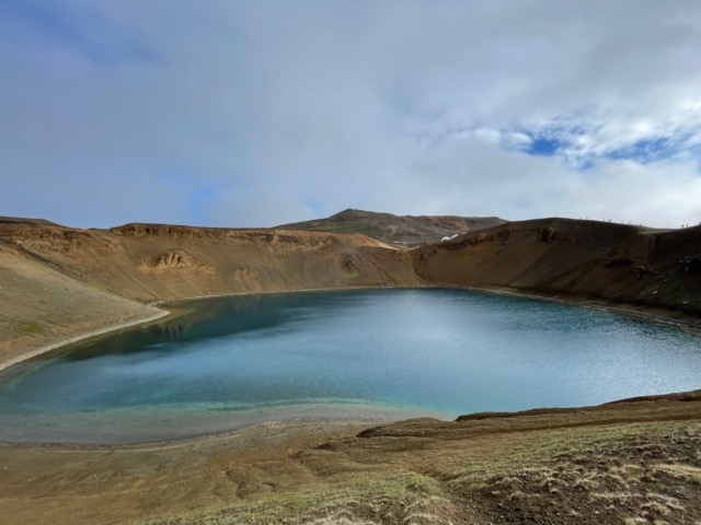Víti (meaning Hell) Crater Lake