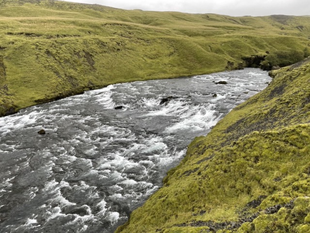 Skógá River, feeding the Skógafoss