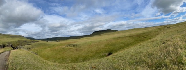 Field next to Fjaðrárgljúfur Canyon which reminded me of a Windows desktop wallpaper
