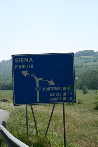 Siena or Montevarchi
