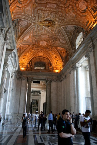 Entrance to the Basilique