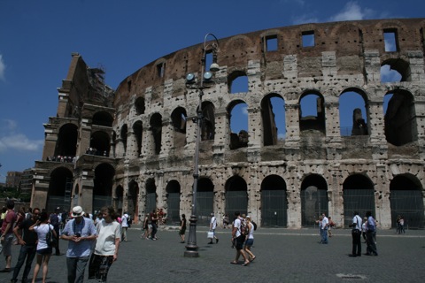 Colosseum outside