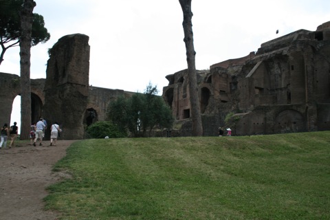 Aqueducts and the old palace