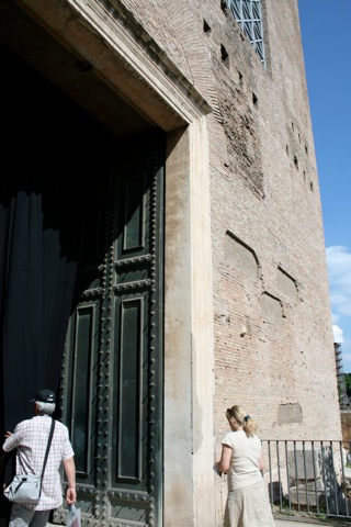 Entrance to the Curia