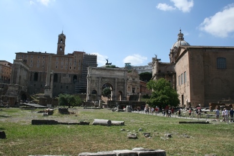 Arch of Septimius Severus and Senate