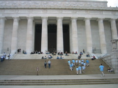 Steps of the Lincoln Memorial